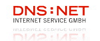 Logo vom Internetanbieter DNS:NET style=
