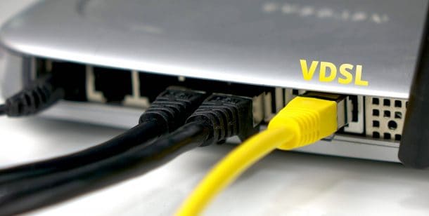 VDSL-Router Anschluss