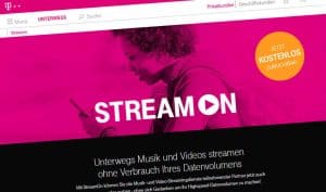 StreamOn bei der Telekom