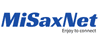 Logo vom Internetanbieter MiSaxNet style=