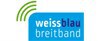Logo vom Internetanbieter weissblau-breitband