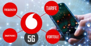 Vodafone 5G - Frequenzen, Tarife, Smartphones und Vorteile