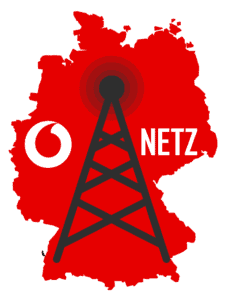 Vodafone-Netz Deutschland