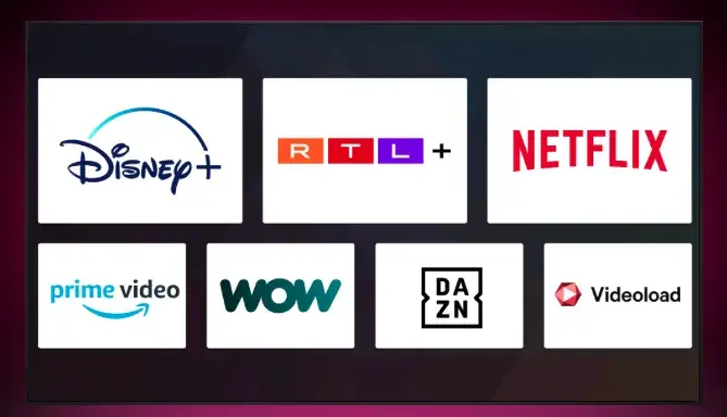 Telekom MagentaTV Streaming-Partner